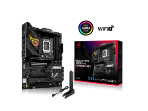 ASUS ROG STRIX Z890-H GAMING WIFI Z890 LGA 1851 ATX motherboard, Intel Core Ultra Series 2 Ready, Advanced AI PC-ready, 16+2+1+2 stages, DDR5, 5Gb LAN, WiFi 7, 4x M.2, PCIe 5.0, USB Type-C, AI OC