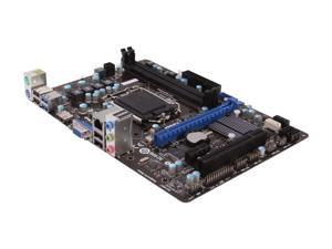 PCI-E, z/ócalo LGA 1155 MSI H61M-P32//W8 Intel H61 m-ATX Placa Base