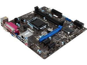 MSI H81M-P33 V2 LGA 1150 Intel H81 SATA 6Gb/s USB 3.0 Micro ATX Intel Motherboard