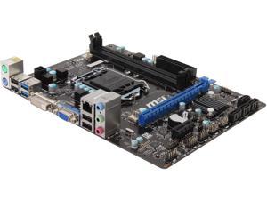 MSI B85M-P33 LGA 1150 Intel B85 SATA 6Gb/s USB 3.0 Micro ATX Entry DVI Business Intel Motherboard