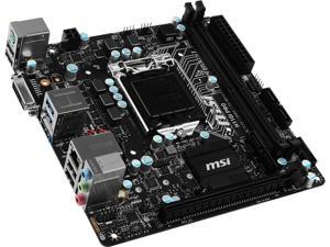 MSI H110I Pro LGA 1151 Intel H110 HDMI SATA 6Gb/s USB 3.1 Mini ITX Intel Motherboard MSI H110I Pro LGA 1151 Intel H110 HDMI SATA 6Gb/s USB 3.1 Mini ITX Intel Motherboard