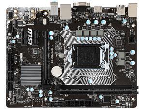 MSI H110M PRO-VH LGA 1151 Intel H110 HDMI SATA 6Gb/s USB 3.1 ATX Intel Motherboard