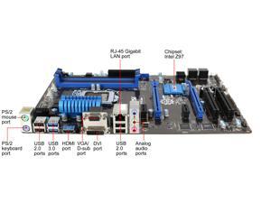 NeweggBusiness - MSI Z97 PC Mate LGA 1150 Intel Z97 HDMI USB 3.0