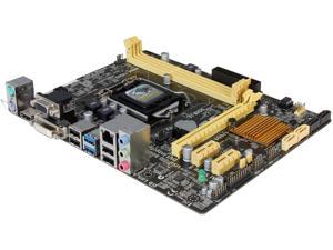 ASUS H81M-A LGA 1150 Intel H81 HDMI SATA 6Gb/s USB 3.0 Micro ATX Intel Motherboard