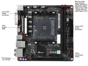 NeweggBusiness - BIOSTAR X370GTN AM4 AMD X370 USB 3.1 HDMI Mini