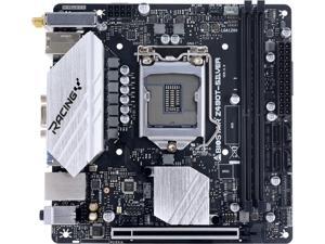 BIOSTAR RACING Z490T-SILVER LGA 1200 Intel Z490 SATA 6Gb/s Mini ITX Intel Motherboard BIOSTAR RACING Z490T-SILVER LGA 1200 Intel Z490 SATA 6Gb/s Mini ITX Intel Motherboard