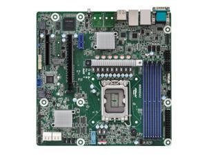 Asrock Rack W680D4U Micro-ATX Server Motherboard 12th Gen Intel Core series processors LGA 1700 Dual 1GbE PCIe Gen4.0