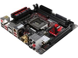 MSI Performance Gaming Intel Z170A LGA 1151 DDR4 USB 3.1 Mini ITX Motherboard (Z170I Gaming Pro AC)