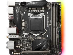 MSI Z370I GAMING PRO CARBON AC LGA 1151 (300 Series) Intel Z370 HDMI SATA 6Gb/s USB 3.1 Mini ITX Intel Motherboard