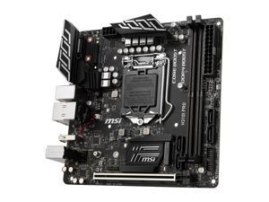 NeweggBusiness MSI PRO H310I PRO LGA 1151 300 Series Intel H310 SATA 6Gb s Mini ITX Intel Motherboard