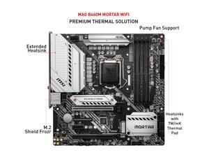 NeweggBusiness - MSI MAG B460M MORTAR WIFI LGA 1200 Intel