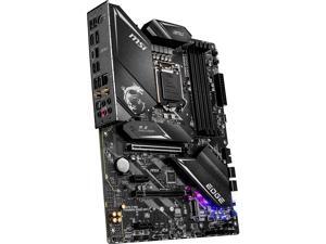 MSI Z490EDGEWIFI LGA 1200 Intel Z490 SATA 6Gb/s ATX Intel Motherboard