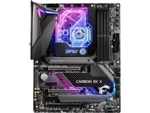 MSI MPG Z490 CARBON EK X LGA 1200 Intel Z490 SATA 6Gb/s ATX Intel Motherboard MSI MPG Z490 CARBON EK X LGA 1200 Intel Z490 SATA 6Gb/s ATX Intel Motherboard