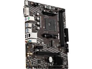 MSI A520M-A PRO AM4 AMD A520 SATA 6Gb/s USB 3.0 Micro ATX AMD Motherboard
