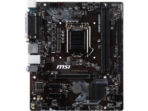MSI PRO H310M PRO-VLH PLUS LGA 1151 (300 Series) Intel H310 SATA 6Gb/s Micro ATX Intel Motherboard MSI PRO H310M PRO-VLH PLUS LGA 1151 (300 Series) Intel H310 SATA 6Gb/s Micro ATX Intel Motherboard