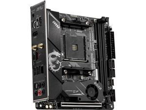 MSI MPG B550I GAMING EDGE MAX WIFI AM4 AMD B550 SATA 6Gb/s Mini ITX AMD Motherboard