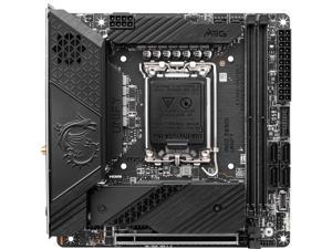 MSI MEG Z690I UNIFY DDR5 LGA 1700 Intel Z690 SATA 6Gb/s Mini ITX Intel Motherboard