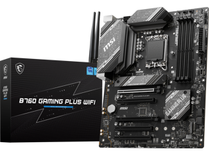 MSI B760 GAMING PLUS WIFI LGA 1700 (280) DDR5 ATX Motherboards - Intel,  SA...
