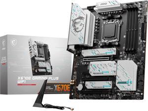MSI X670E GAMING PLUS WIFI AM5 AMD Ryzen 7000 SATA 6Gb/s ATX...