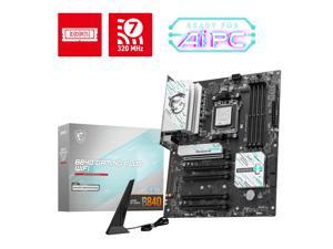 MSI B840 GAMING PLUS WIFI AM5 AMD B840 SATA 6Gb/s 2.5G Network Wi-Fi 7 DDR5 Dual M.2 Connectors ATX Motherboard