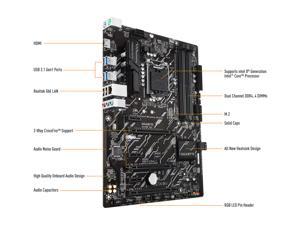 GIGABYTE Z370P D3 (rev. 1.0) LGA 1151 (300 Series) Intel Z370 HDMI SATA  6Gb/s USB 3.1 ATX Intel Motherboard - NeweggBusiness