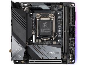GIGABYTE Z590I AORUS ULTRA LGA 1200 Intel Z590 Mini-ITX Motherboard with Dual M.2, PCIe 4.0, USB 3.2 Gen2X2 Type-C, Intel WIFI 6, Intel i225V 2.5GbE