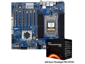 GIGABYTE MC62-G40 CEB Server Motherboard + AMD Ryzen Threadripper PRO 5975WX Processor AMD Threadripper 5975WX AMD WRX80