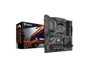 GIGABYTE B550 AORUS ELITE AX V3 AM4 AMD B550 ATX Motherboard with Dual M.2, SATA 6Gb/s, USB 3.2 Gen 2, Wi-Fi 6, 1GbE LAN, PCIe 4.0