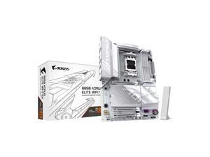 GIGABYTE B850 AORUS ELITE WIFI7 ICE AMD AM5 LGA 1718 Motherboard, ATX, DDR5, 3x M.2, PCIe 5.0, USB-C, WIFI7, 2.5GbE LAN, EZ-Latch, 5-Year Warranty