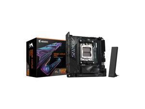 GIGABYTE B850I AORUS PRO AMD AM5 LGA 1718 Motherboard, Mini-ITX, DDR5, 2x M.2, PCIe 5.0, USB-C, WIFI7, 2.5GbE LAN, EZ-Latch, 5-Year Warranty