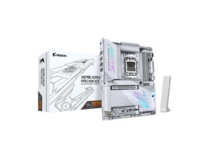GIGABYTE X870E AORUS PRO X3D ICE AM5 AMD X870E ATX Motherboard GIGABYTE X870E AORUS PRO X3D ICE AM5 AMD X870E ATX Motherboard
