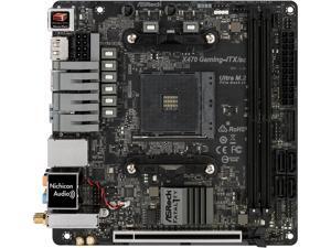 ASRock Fatal1ty X470 Gaming-ITX/ac AM4 AMD Promontory X470 SATA 6Gb/s Mini ITX AMD Motherboard