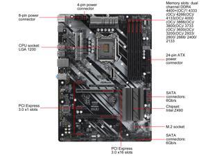 NeweggBusiness - ASRock Z490 Phantom Gaming 4/2.5G LGA 1200