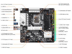 NeweggBusiness - Open Box: ASRock B660M STEEL LEGEND LGA 1700