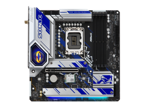 ASRock B760M PG SONIC WiFi LGA 1700 DDR5 Micro ATX Motherboard