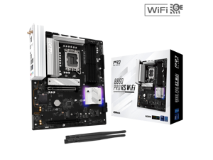 ASRock B860 Pro RS WiFi LGA 1851 Intel B860 SATA 6Gb/s DDR5 Intel Core Ultra ATX Motherboard