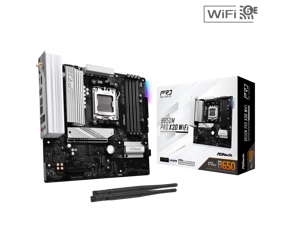 ASRock B650M Pro x3D RS WiFi AM5 AMD B650 SATA 6Gb/s Micro ATX Motherboard