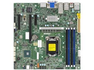 SUPERMICRO MBD-X12SCZ-TLN4F-O Micro ATX Server Motherboard LGA 1200 Intel W480E SUPERMICRO MBD-X12SCZ-TLN4F-O Micro ATX Server Motherboard LGA 1200 Intel W480E