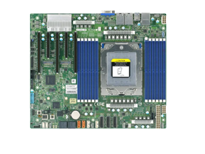Supermicro Server Motherboard MBD-H13SSL-NT, Socket SP5 AMD 4th Gen  EPYC™ 9004/9005, Up to 3TB 3DS ECC RDIMM DDR5, ATX. Support of "EPYC 5th Gen 9005 Series"