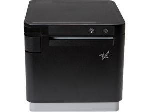 Star Micronics 39651310 mC-Print3 Thermal Receipt Printer, 3", Cutter, Ethernet (LAN), USB, Lightning, Bluetooth, CloudPRNT, Peripheral Hub, Black - MCP31LB BK US