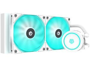 ID-COOLING AURAFLOW X 240 SNOW CPU Water Cooler 12V RGB AIO Cooler 240mm CPU Liquid Cooler 2X120mm RGB Fan, Intel 115X/2066, AMD TR4/AM4… ID-COOLING AURAFLOW X 240 SNOW CPU Water Cooler 12V RGB AIO Cooler 240mm CPU Liquid Cooler 2X120mm RGB Fan, Intel 115X/2066, AMD TR4/AM4…