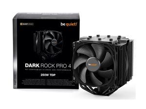 be quiet! 250W TDP Dark Rock Pro 4 CPU Cooler with Silent Wings - PWM Fan - 135 mm LGA 1700 Compatible