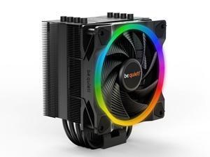 be quiet! Pure Rock 2 FX CPU Air Cooler | Black ARGB Air Cooler | LGA 1851 1700 1200 2066 1150 1151 1155 2011(-3) Square ILM Compatible | Intel and AMD AM5 AM4 CPU Cooler | 150W TDP | BK033