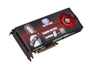 SAPPHIRE Radeon HD 5870 (Cypress XT) DirectX 11 100290SR 2GB 256-Bit GDDR5 PCI Express 2.1 x16 HDCP Ready CrossFireX Support Eyefinity 6 Edition Video Card SAPPHIRE Radeon HD 5870 (Cypress XT) DirectX 11 100290SR 2GB 256-Bit GDDR5 PCI Express 2.1 x16 HDCP Ready CrossFireX Support Eyefinity 6 Edition Video Card