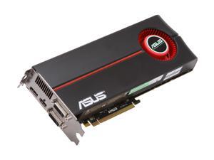 ASUS EAH5870/2DIS/1GD5/A Radeon HD 5870 (Cypress XT) 1GB 256-bit GDDR5 PCI Express 2.0 x16 HDCP Ready CrossFire Supported Video Card w/ATI Eyefinity ASUS EAH5870/2DIS/1GD5/A Radeon HD 5870 (Cypress XT) 1GB 256-bit GDDR5 PCI Express 2.0 x16 HDCP Ready CrossFire Supported Video Card w/ATI Eyefinity
