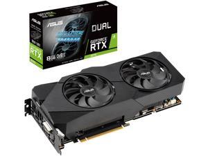 ASUS Dual GeForce RTX 2070 DirectX 12 DUAL-RTX2070-O8G-EVO-V2 8GB 256-Bit GDDR6 PCI Express 3.0 HDCP Ready Video Card ASUS Dual GeForce RTX 2070 DirectX 12 DUAL-RTX2070-O8G-EVO-V2 8GB 256-Bit GDDR6 PCI Express 3.0 HDCP Ready Video Card
