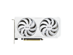 ASUS Dual NVIDIA GeForce RTX 3060 Ti White OC Edition Graphics Card (PCIe 4.0, 8GB GDDR6X memory, HDMI 2.1, DisplayPort 1.4a, 2-slot design, Axial-tech fan design, 0dB technology)