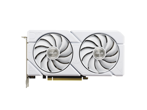 ASUS Dual GeForce RTX 4060 8GB GDDR6 PCI Express 4.0 ATX Graphics Card DUAL-RTX4060-O8G-EVO-WHITE