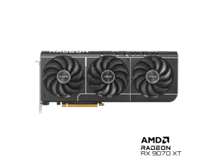 ASUS PRIME Radeon RX 9070 XT 16GB 256-Bit GDDR6 PCI Express 5.0  RDNA 4 Graphics Card PRIME-RX9070XT-O16G