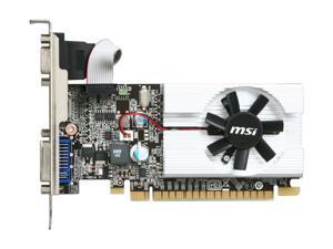 MSI GeForce 210 1GB DDR3 PCI Express 2.0 x16 Low Profile Ready Video Card N210-MD1G/D3